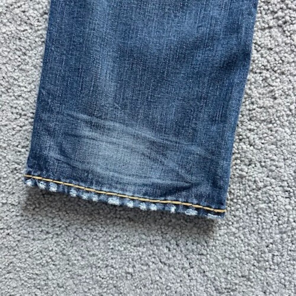 True Religion Vintage Ricky Super T Jeans - Men's 34x33 -Thick Stitch, USA - EUC - Picture 15 of 16